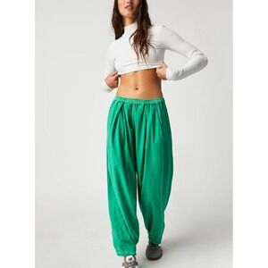 Free People Green Harem Pants